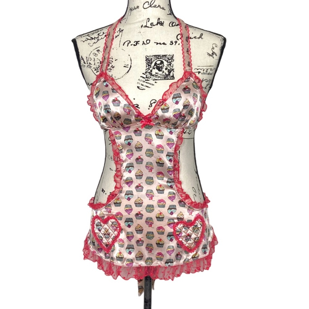 Rare Victoria’s Secret Sexy Little Things Lingerie Apron - Picture 3 of 14